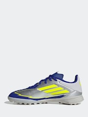 adidas Grey F50 League Tf J Messi Football Boots - Image 2 of 9
