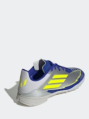 adidas Grey F50 League Tf J Messi Football Boots - Image 3 of 9