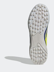 adidas Grey F50 League Tf J Messi Football Boots - Image 7 of 9