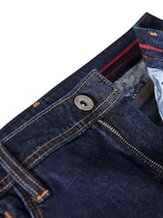 Joe Browns Blue Remarkable Rinse Wash Straight Leg Jeans - Image 5 of 8