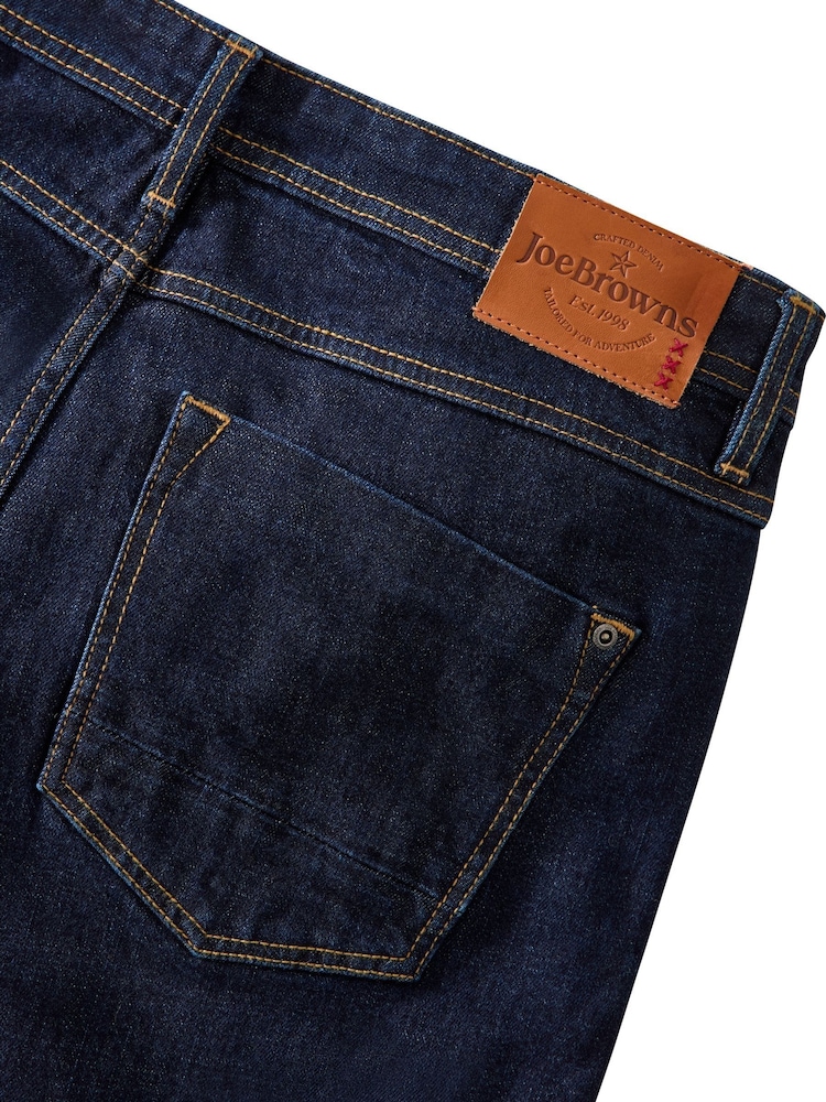 Joe Browns Blue Remarkable Rinse Wash Straight Leg Jeans - Image 8 of 8 Joe Browns Blue Remarkable Rinse Wash Straight Leg Jeans - Image 8 of 8