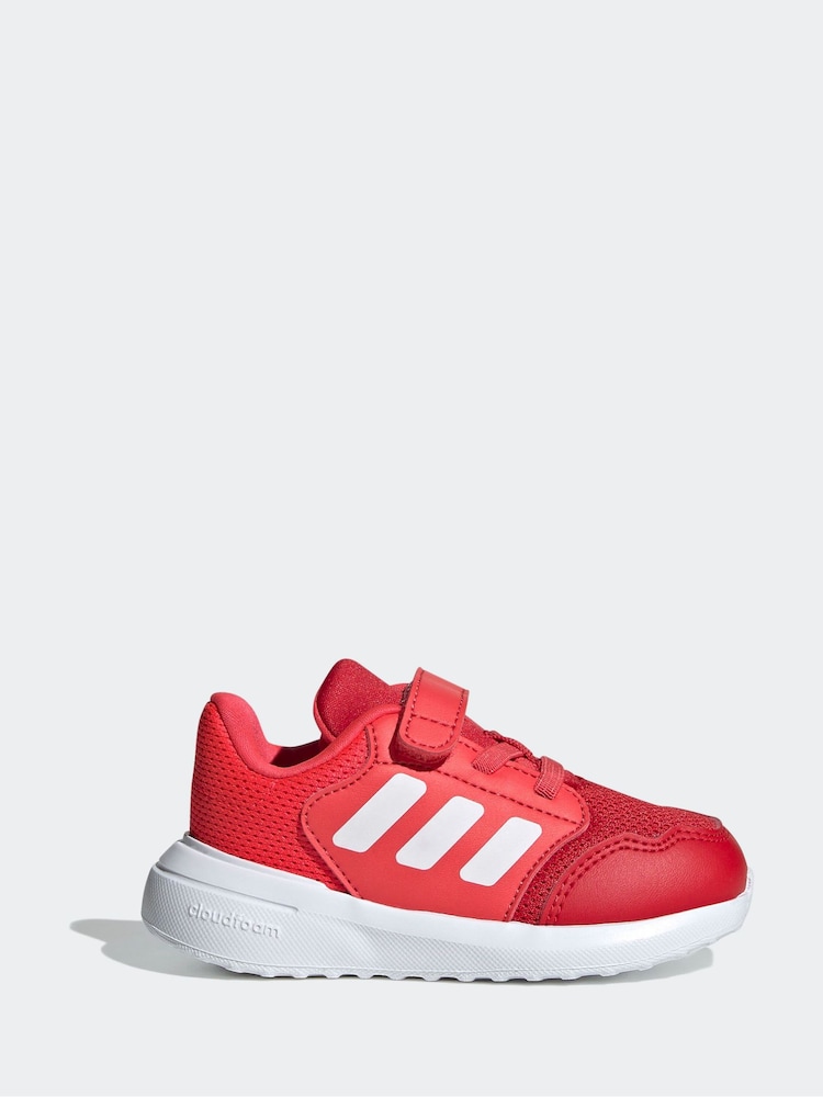 adidas Red Tensaur Run 3.0 Infant Kids Trainers - Image 1 of 9