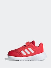 adidas Red Tensaur Run 3.0 Infant Kids Trainers - Image 2 of 9