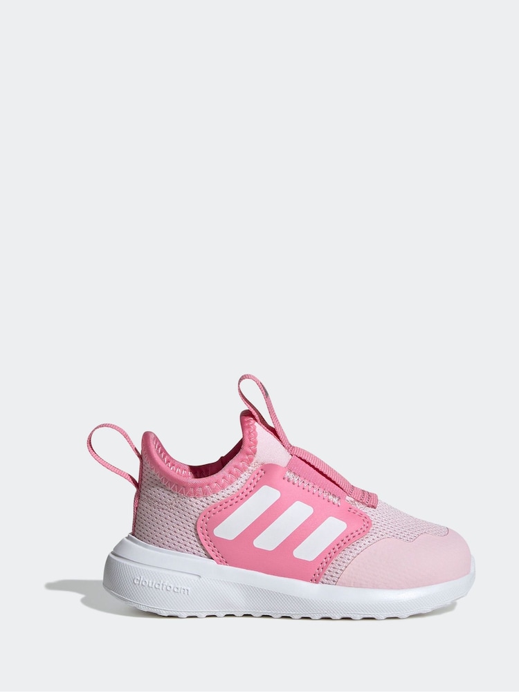 adidas Pink Infant Tensaur Comfort Trainers - Image 1 of 9