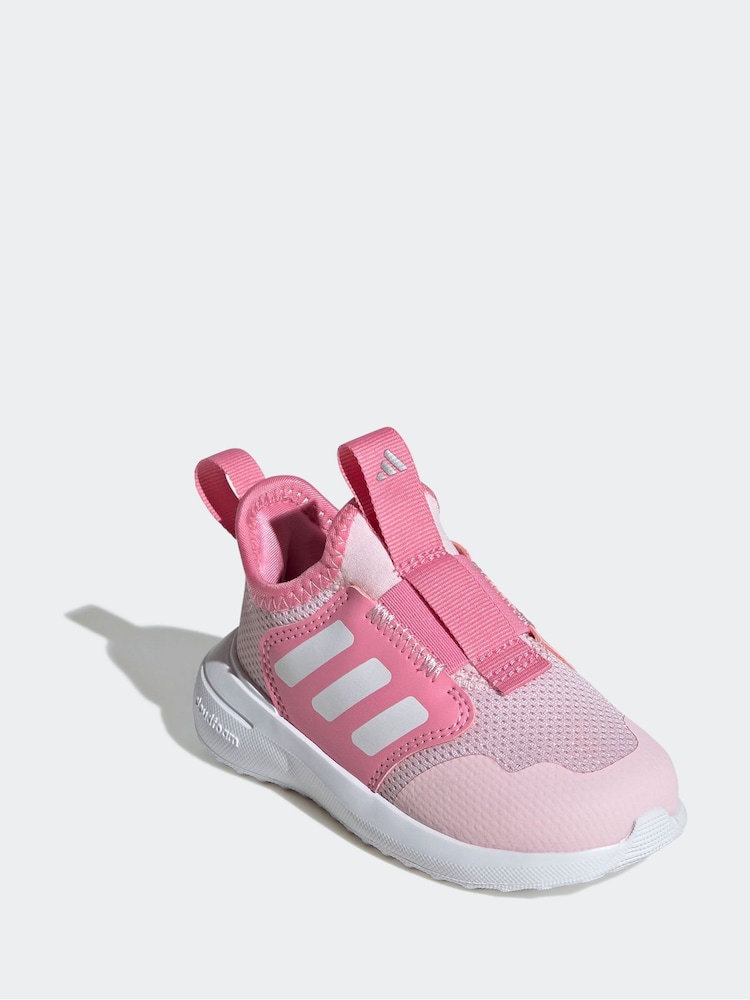 adidas Pink Infant Tensaur Comfort Trainers - Image 3 of 9