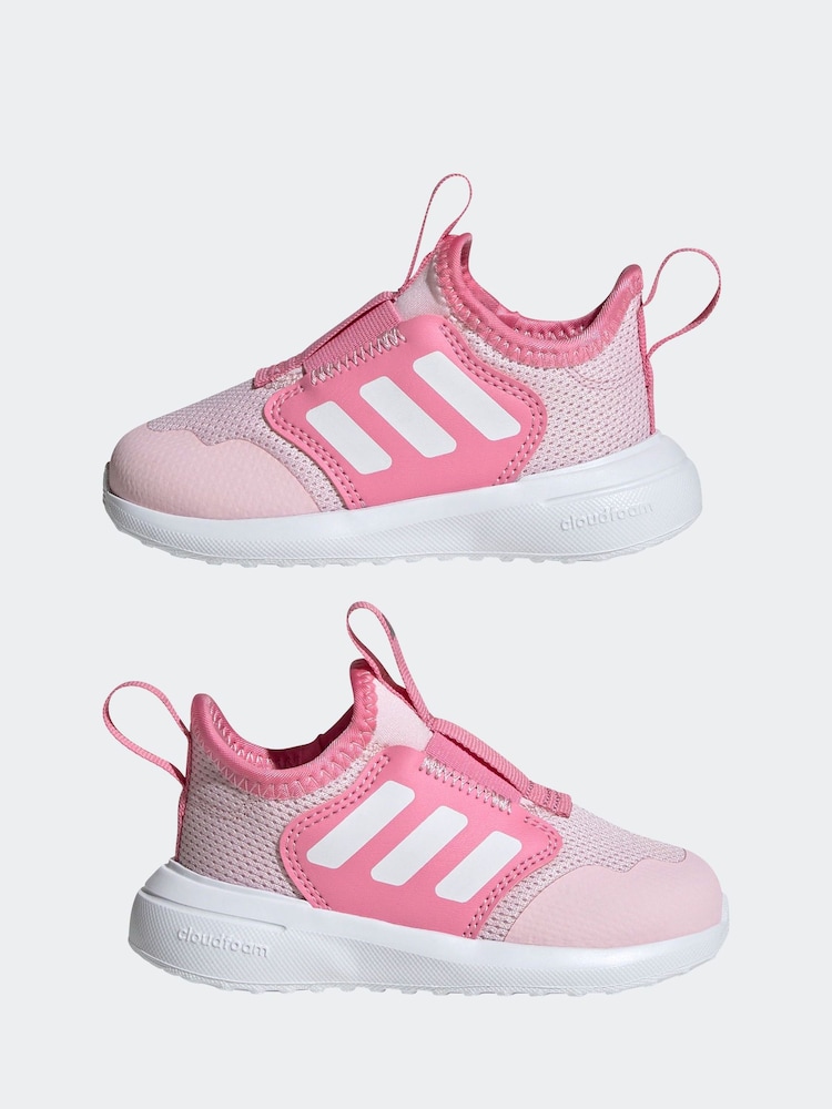 adidas Pink Infant Tensaur Comfort Trainers - Image 5 of 9