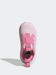 adidas Pink Infant Tensaur Comfort Trainers - Image 6 of 9