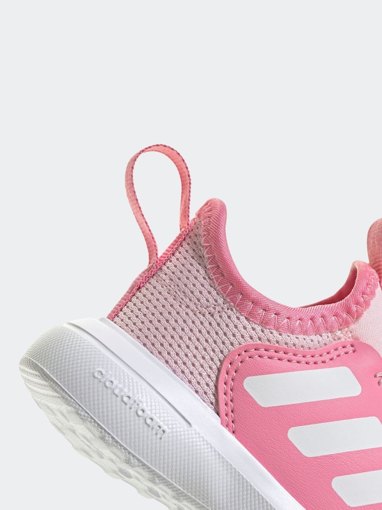 adidas Pink Infant Tensaur Comfort Trainers - Image 9 of 9