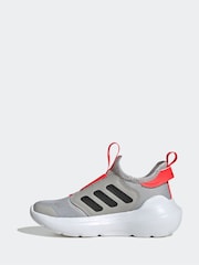 adidas Grey Infant Tensaur Comfort Trainers - Image 2 of 9