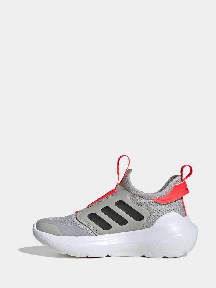adidas Grey Infant Tensaur Comfort Trainers - Image 2 of 9