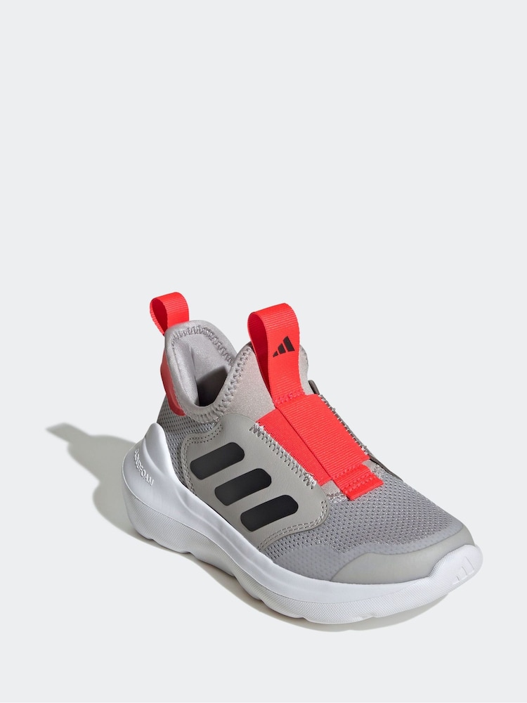 adidas Grey Infant Tensaur Comfort Trainers - Image 3 of 9