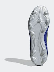 adidas Grey F50 Club Fg/MG J Messi Football Boots - Image 7 of 9
