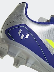 adidas Grey F50 Club Fg/MG J Messi Football Boots - Image 9 of 9