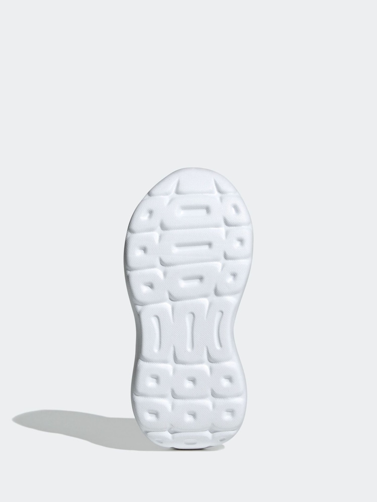 adidas Black/Pink Kids Tensaur Run 3.0 Trainers - Image 7 of 9