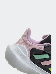 adidas Black/Pink Kids Tensaur Run 3.0 Trainers - Image 9 of 9