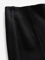 Noir - habillé Ponte Flared Leg Pantalons - Image 7 of 8