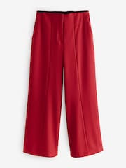 Rood - High Waisted Wide Leg Tailored Trousers - Image 6 of 8