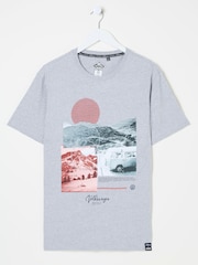 VW Grey Photographic T-Shirt - Image 4 of 5