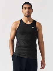 adidas Originals Black Trefoil Essentials Vest - Image 1 of 5
