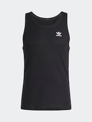 adidas Originals Black Trefoil Essentials Vest - Image 5 of 5