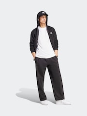 adidas Originals Black Essentials Full Zip Hoodie - Image 4 of 7