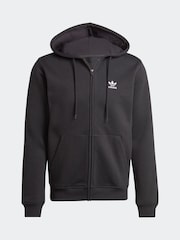adidas Originals Black Essentials Full Zip Hoodie - Image 7 of 7