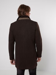 Joe Browns Brown Delightful Double Breasted Coat - Image 5 of 8