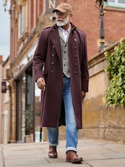 Joe Browns Brown Battalion Long Military Coat - Image 4 of 8