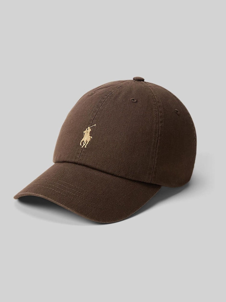 Polo Ralph Lauren Brown Cotton Chino Ball Cap - Image 1 of 3 Polo Ralph Lauren Brown Cotton Chino Ball Cap - Image 1 of 3