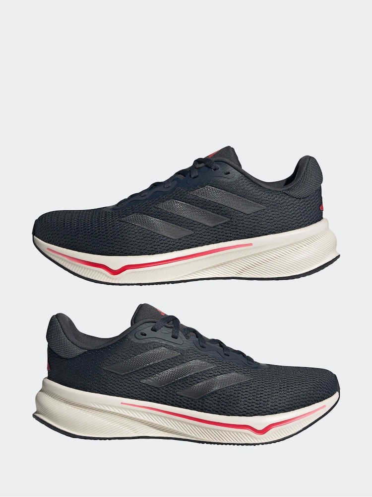 adidas Dark Blue Response Shoes - Image 6 of 10