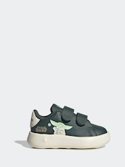 adidas Green Infant Advantage Mandalorian Trainers - Image 1 of 10