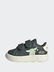 adidas Green Infant Advantage Mandalorian Trainers - Image 10 of 10