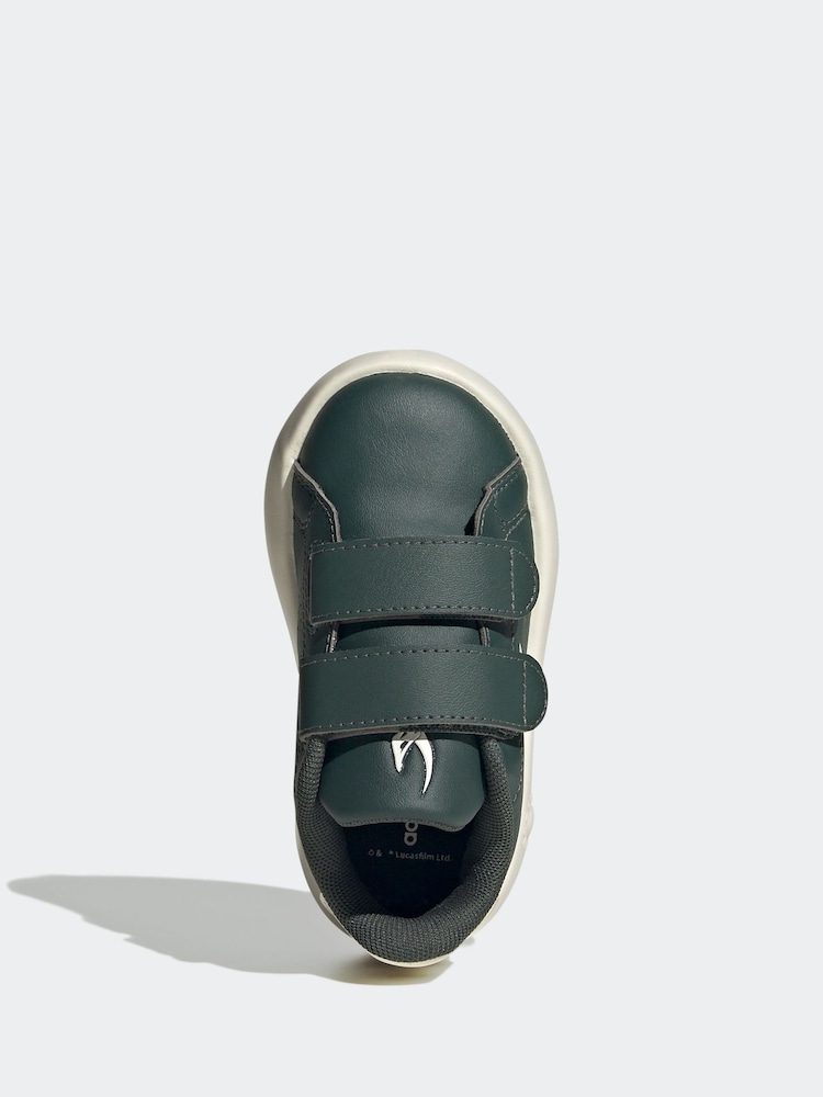 adidas Green Infant Advantage Mandalorian Trainers - Image 6 of 10