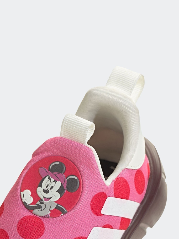 adidas Pink Infant Mono Fit Minnie Mouse Trainers - Image 11 of 12