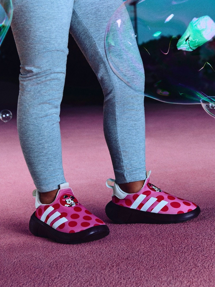 Zapatillas para bebé monocromáticas Minnie Mouse de adidas - Imagen 2 de 12