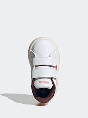 adidas White Disney Minnie Mouse Grand Court Trainers - Image 6 of 9