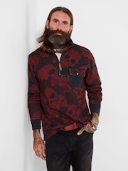 Joe Browns Sensational Skull Print Funnel Sweat Top - Εικόνα 1 από 6