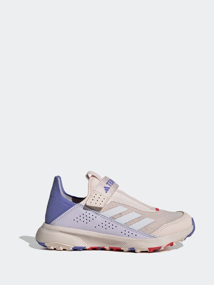 adidas Pink Terrex Voyager 21 Slip-On Travel Kids Trainers - Image 1 of 9 adidas Pink Terrex Voyager 21 Slip-On Travel Kids Trainers - Image 1 of 9