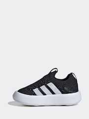 adidas Black Bubblecomfy Infant Trainers - Image 2 of 9
