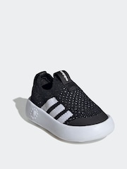 adidas Black Bubblecomfy Infant Trainers - Image 3 of 9