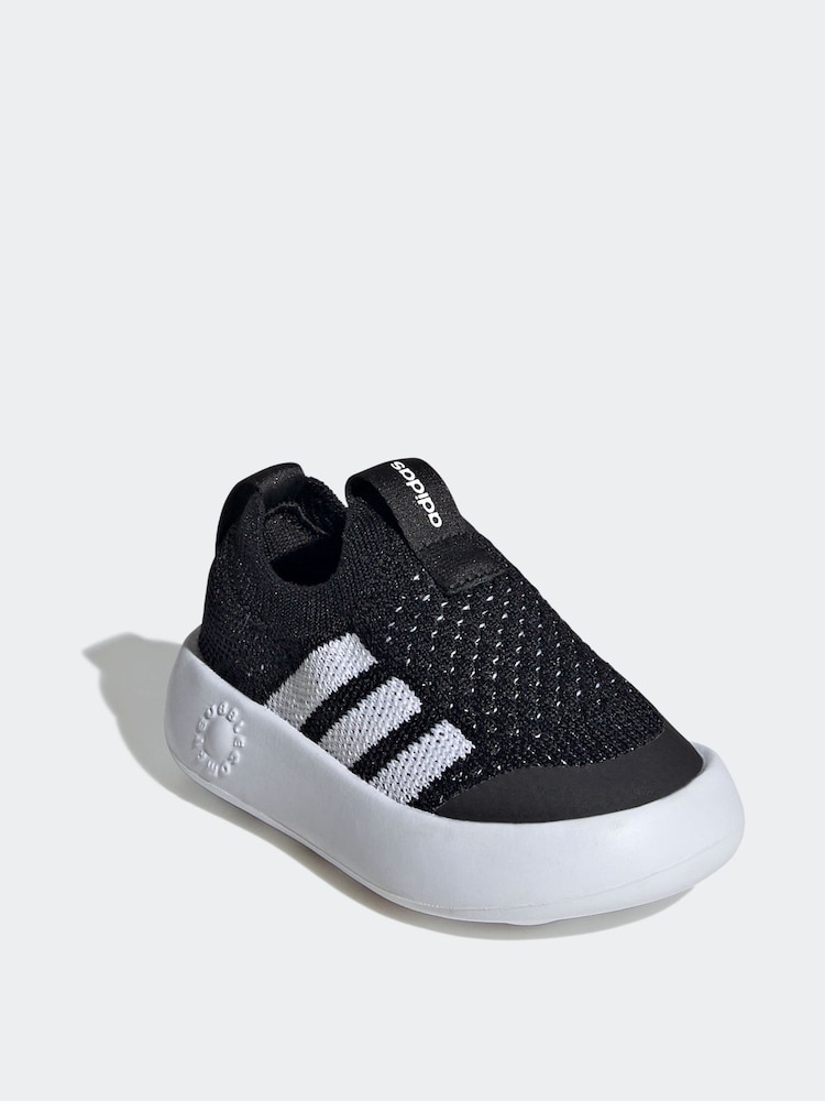 adidas Black Bubblecomfy Infant Trainers - Image 3 of 9