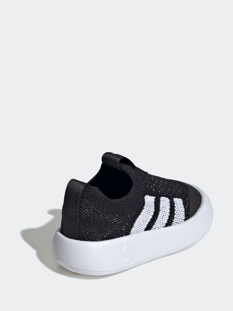 adidas Black Bubblecomfy Infant Trainers - Image 4 of 9