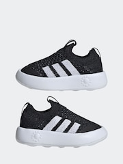 adidas Black Bubblecomfy Infant Trainers - Image 5 of 9