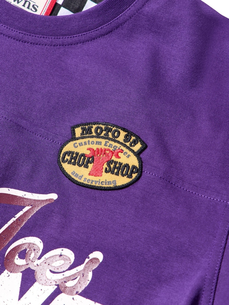 Joe Browns Dirty Joes Racing Crew Neck T-Shirt - Imagen 6 de 6