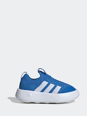 adidas Blue Bubblecomfy Infant Trainers - Image 1 of 9