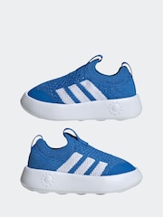 adidas Blue Bubblecomfy Infant Trainers - Image 5 of 9