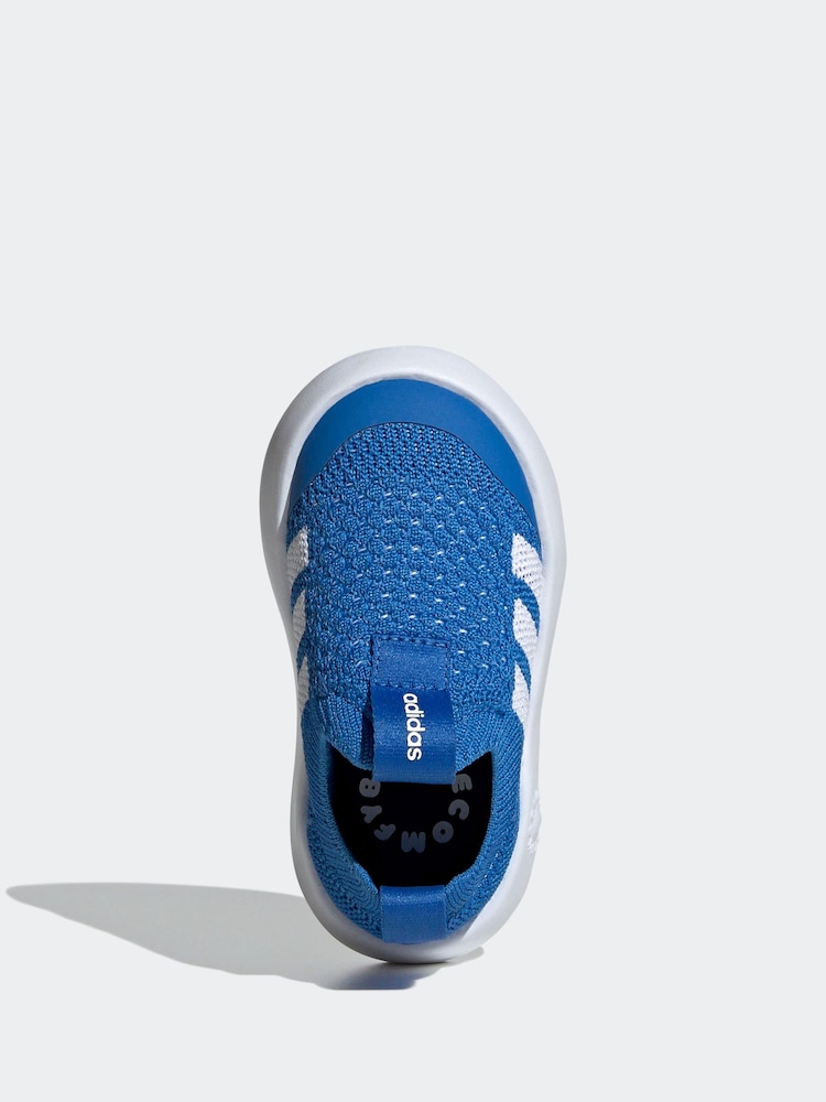 adidas Blue Bubblecomfy Infant Trainers - Image 6 of 9