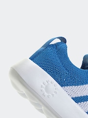 adidas Blue Bubblecomfy Infant Trainers - Image 8 of 9