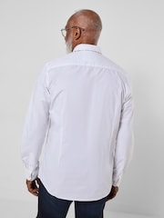 Joe Browns White Delightful Double Collar Smart Shirt - Image 2 of 5