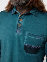 Joe Browns Green Carefree And Customised Polo Shirt - Image 2 of 5